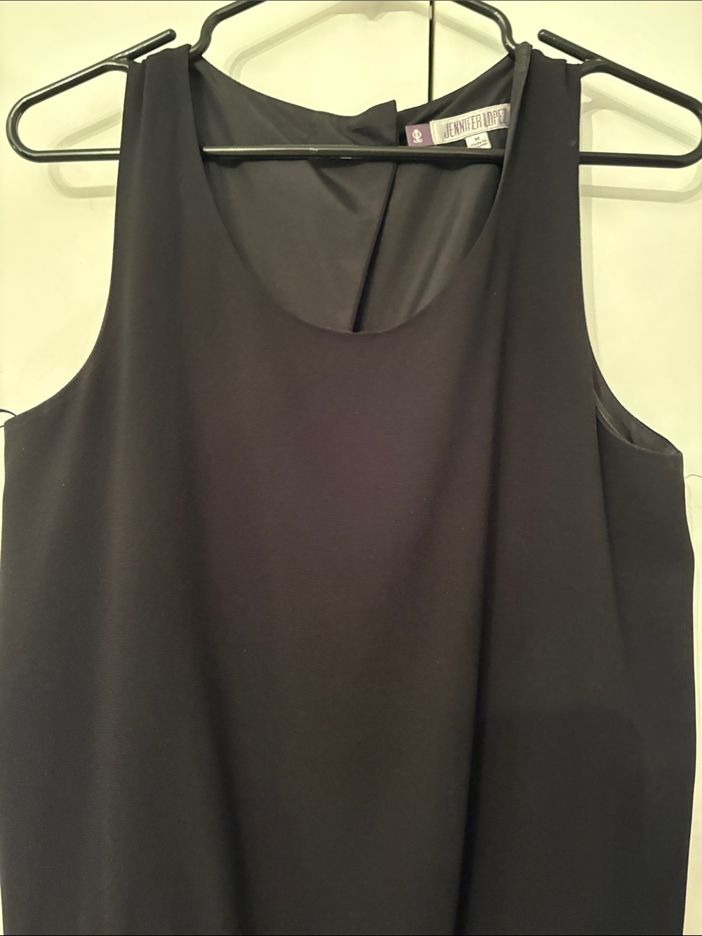 Jennifer Lopez Black Sleeveless Short Romper - Picture 3 of 7